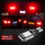 Yorkim 921 LED Bulb Error Free T15 led bulb Reverse Lights Backup Light 912 906 904 902 W16W bulb