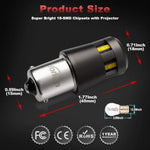 Yorkim 1156 LED Bulb BA15S 1003 1141 LED Bulb for Back Up Reverse Tail Brake Lights