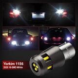 Yorkim 1156 LED Bulb BA15S 1003 1141 LED Bulb for Back Up Reverse Tail Brake Lights