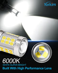 Yorkim 1157 LED Bulb 2357 2057 7528 BAY15D Led Reverse Blinker Brake Tail Lights