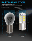 Yorkim 1157 LED Bulb 2357 2057 7528 BAY15D Led Reverse Blinker Brake Tail Lights