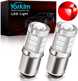 Yorkim 1157 LED Bulb 2357 2057 7528 BAY15D Led Reverse Blinker Brake Tail Lights