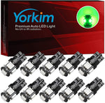 Yorkim 194 LED Bulb Super Bright 5th Generation T10 LED bulb for Car Interior Light