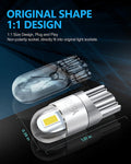 Yorkim 194 LED Bulbs T10 192 168 2825 Led Interior Lights Trunk License Plate Lights