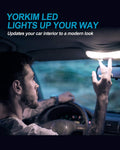Yorkim 194 LED Bulb White Super Bright 5th Generation T10 LED bulb for Car Interior Light