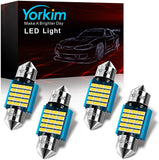 Yorkim DE3022 LED Bulb White 15-SMD 3014 Chipset 31mm LED Bulb Canbus Error Free