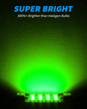 Yorkim 578 Festoon LED Bulb Green 41mm 42mm LED Bulb 212-2 Dome Light Led MAP Light, LED Interior Light
