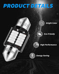 Yorkim DE3022 LED Bulb 31mm Festoon LED Bulb 3022 LED For Car Interior dome map Lights