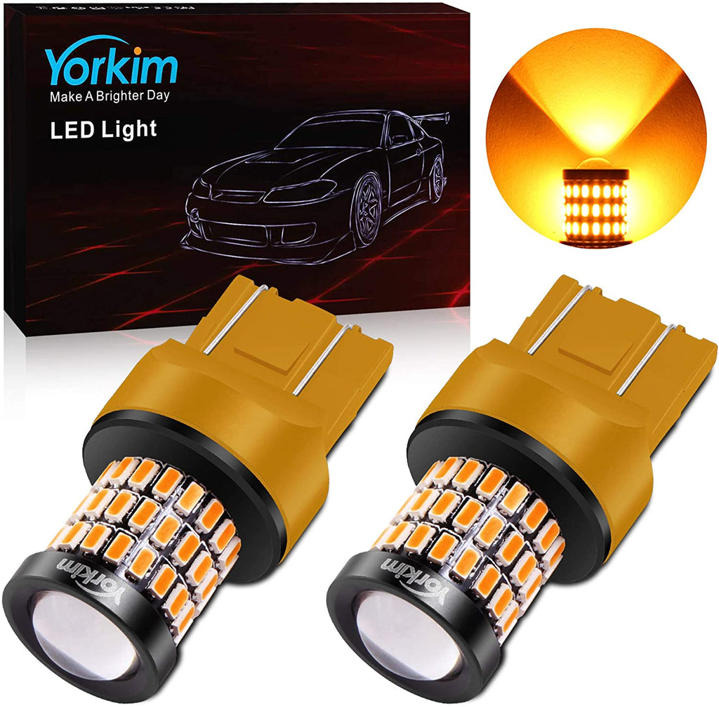 Yorkim 7440 Led Bulb T20 7441 7443 for Backup Reverse Brake Tail Turn  Signal Light