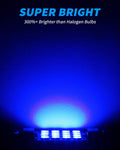 Yorkim Super Bright 578 Festoon LED Bulb Blue 41mm 42mm LED Bulb Canbus Error Free 16-SMD 4014 Chipset, 212-2 Dome Light Led MAP Light, LED Interior Light 211-2 LED Bulb