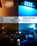 Yorkim Super Bright 578 Festoon LED Bulb blue 41mm 42mm LED Bulb Canbus Error Free 16-SMD 4014 Chipset, 212-2 Dome Light Led MAP Light, LED Interior Light 211-2 LED Bulb