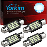 Yorkim 6418 LED Bulb Canbus Error Free 36mm Festoon LED Bulb C5W LED Bulb