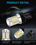 Yorkim 7443 led bulb, super bright 7440 led bulb T20 LED Bulbs with Projector Replacement for led Reverse Blinker Brake Tail Lights