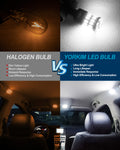 Yorkim 194 LED Bulb White T10 168 LED Replacement Bulbs for License Plate Lights, Error Free