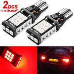 Yorkim 921 LED Bulb Error Free T15 Reverse Backup Light 912 906 904 902 W16W bulb, Pack of 2 (Red)