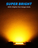 Yorkim DE3022 LED Bulb 31mm Festoon LED Bulb Amber Super Bright CANBUS 10-SMD 4014 Chipsets, 3175 LED Bulb, DE3175 LED Bulb, 3022 LED for Car Interior Dome map Lights
