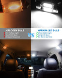 Yorkim DE3022 LED Bulb 31mm Festoon LED Bulb White Super Bright CANBUS 10-SMD 4014 Chipsets, 3175 LED Bulb, DE3175 LED Bulb, 3022 LED for Car Interior Dome map Lights