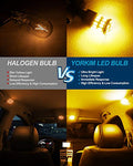 Yorkim 194 LED Bulb Amber, Error Free T10 168 192 2825 W5W LED Bulbs (36-SMD 3014)