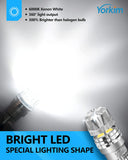 Yorkim 194 LED Bulbs with Special Diamond Cover T10 Led Bulb for Car Interior Lights