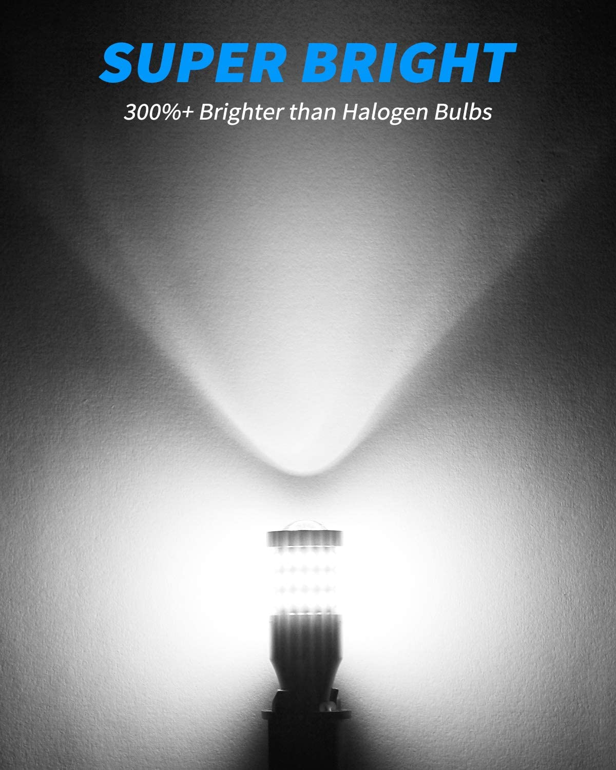 Yorkim T15 LED Bulb Backup Ligh Error Free 921 LED Bulb 912 906  W16W Reverse Lights