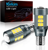 Yorkim 921 LED Bulb Reverse Lights Canbus 912 LED Bulb Back up Lights T15 LED Bulb White